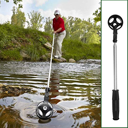 prowithlin Golfball-Retriever, rostfreier Teleskop Ballsammler für Wasser mit Golfball-Putter-Grabber-Klauen-Saugwerkzeug, Golfzubehör Golfgeschenk für Männer (2.74)