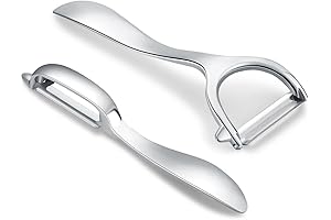 Y-Shaped & I-Shaped Stainless Steel Peelers | 2-Pack