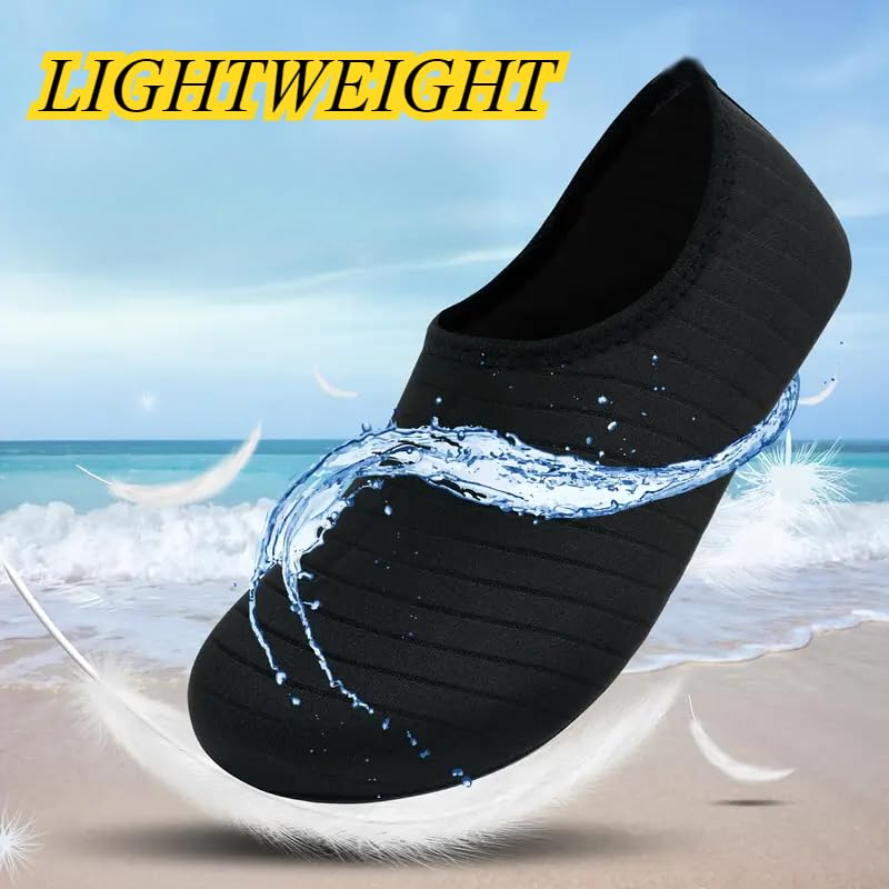 Lightweight Home Swimming Water Shoes, Water Sports Shoes Barefoot Quick-Dry Slip-On for Men Women4