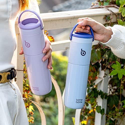 Bottle Bottle Insulated Water Bottle For Sports With Straw,2 Lids,18Oz 3In1 Water Bottles For Slim Can Coolers And Kids Tumbler, Stainless Steel Metal Bottles For Outdoor Activities(Purple) #TOP7