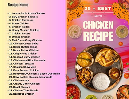 25 + best secret chicken recipe cookbook_Use some simple and secret ways to make chicken recipes...