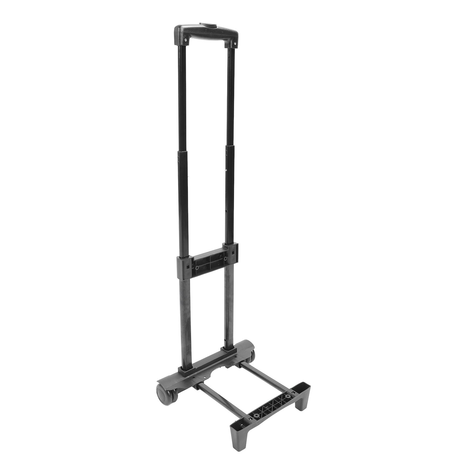Folding Hand Truck Utility Luggage Cart Iron Multifunctional Heavy Duty Hand Cart with 2 Wheels for Luggage, Travel, Shopping, Office Use