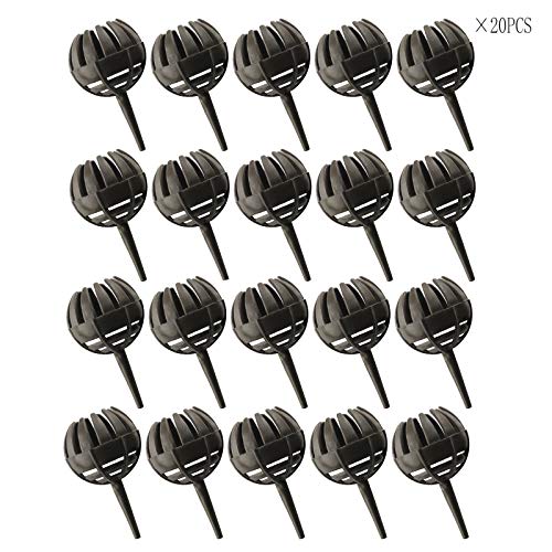 20 cajas esféricas reutilizables para fertilizante portátil miniatura 5