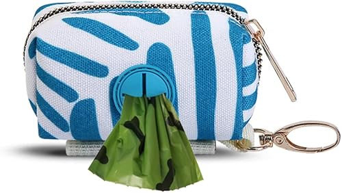 Love Dream Soporte para bolsa de excrementos de perro, dispensador de bolsas de desechos de mascotas, se adapta a cualquier correa de perro para