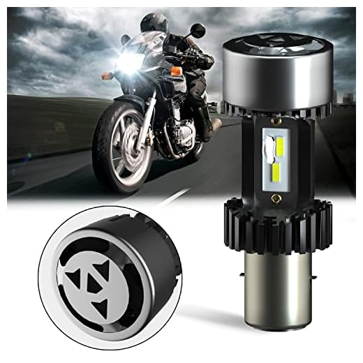 TECTICO Ba20d / S2 LED-strålkastare Glödlampa DC 12V 30W 6000k 3200LM High-/Low Beam Super Bright Lamp för Scooter Motorcykel, 1 st