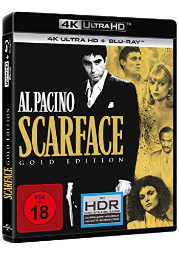 Scarface (1983) (Gold Edition) – 4K Blu-ray (UHD + Blu-ray Disc)
