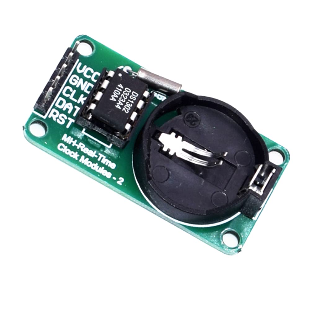 DollaTek 5Pcs Smart Electronics DS1302 Modulo orologio in tempo reale per Arduino UNO Development Board Kit fai da te