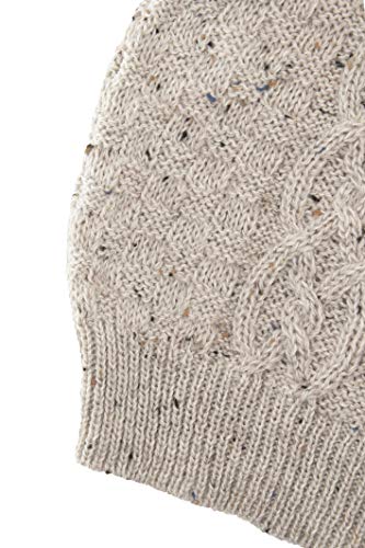 Aran Crafts Basket Stitch Crew Neck Sweater (100% Wool)4