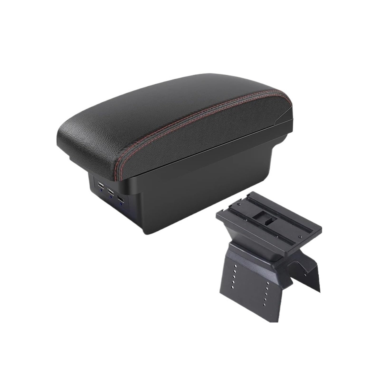 UDHQAJC For Lada For Vesta Armrest Box Car Center Console Storage Interior Accessories With USB Car Centre Console Armrest Box