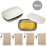 seifendose reise rossmann 【Feines Design und super Abdichtung】 Diese Seifenbox mit Deckel hat ein feines Design. Das Ganze ist weiß und grau. Es ist einfach und frisch. Die Oberfläche der Box ist mattiert, um Kratzer zu vermeiden. Der Deckel und die Box sind durch hochwertiges Silikon verbunden, das eine starke Abdichtung aufweist. Es ist wasserdicht und staubdicht. Die Innenseite der Box ist glatt und gratfrei. Der Boden der Box hat ein Rillendesign, um zu verhindern, dass die Seife an der Box haftet. Detailliertes Design, perfekte Seifenbox.