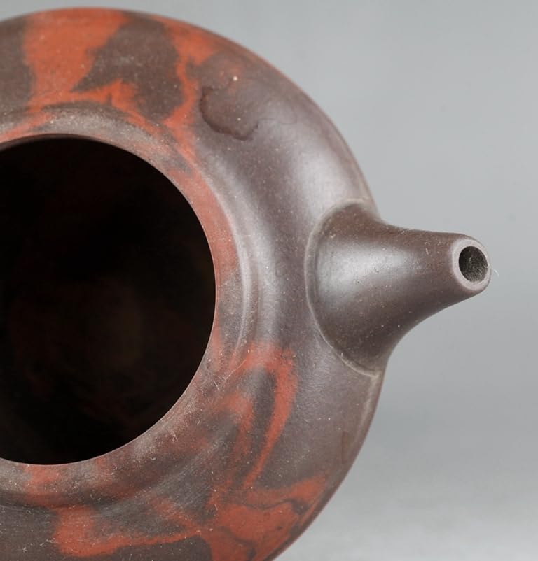 萬古焼 蟹図 漢詩文 急須 細工 古美術