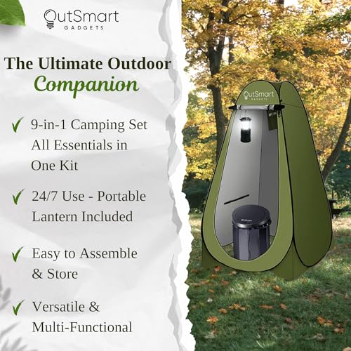 Outsmart Gadgets Toilet Kit with Lantern