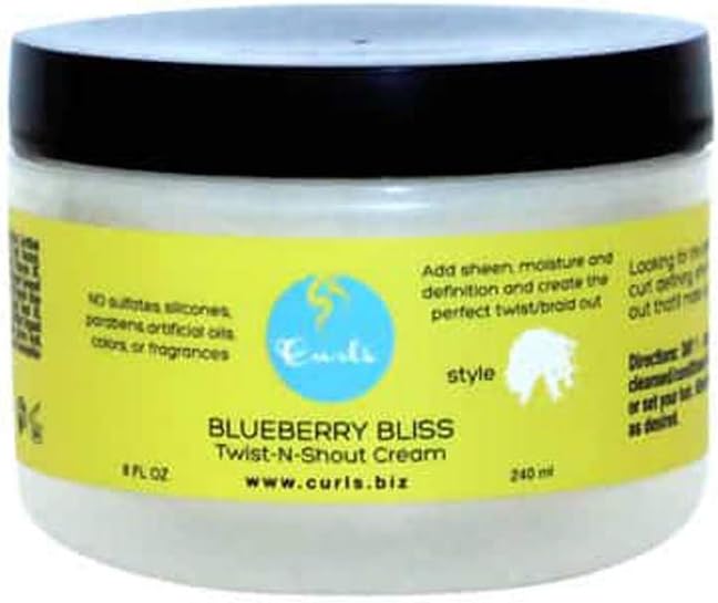 Blueberry Bliss Twist n Shout Cream 8 oz by Curls