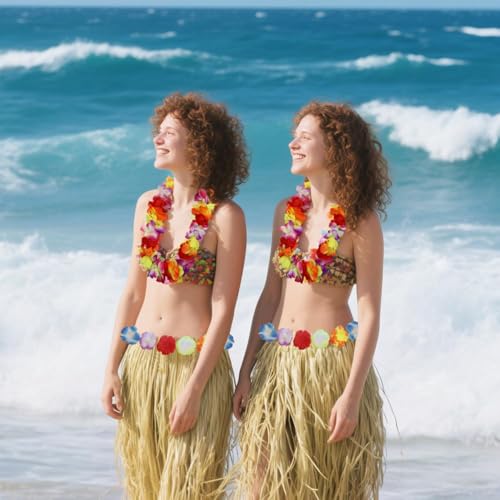 Jupe hula thématique pour déguisement de fête tropicale et été