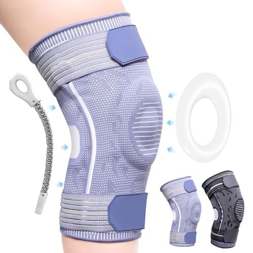 膝サポーター 膝パッド ひざ専用 半月板サポーター V字ベルト 薄手 保温 着圧 膝固定 膝の負担軽減 スポーツ用 蒸れない 通気性 スポーツ 作業 脱着簡単 左右兼用