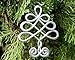 Celtic Knot Christmas Tree Ornament, Handmade in Oregon USA