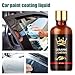 Car Paint Coating Liquid, Long-Lasting, 50ml, Car Paint Protection, Hydrophobic Coating, Anti-Dirt and Antï-Dust, for Automotive RV SUV Sedan Truck Glass Wheel Windshield Protection