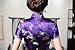 Shanghai Story Chinese Traditional Dress Long Cheongsam China Qipao 2 Purple