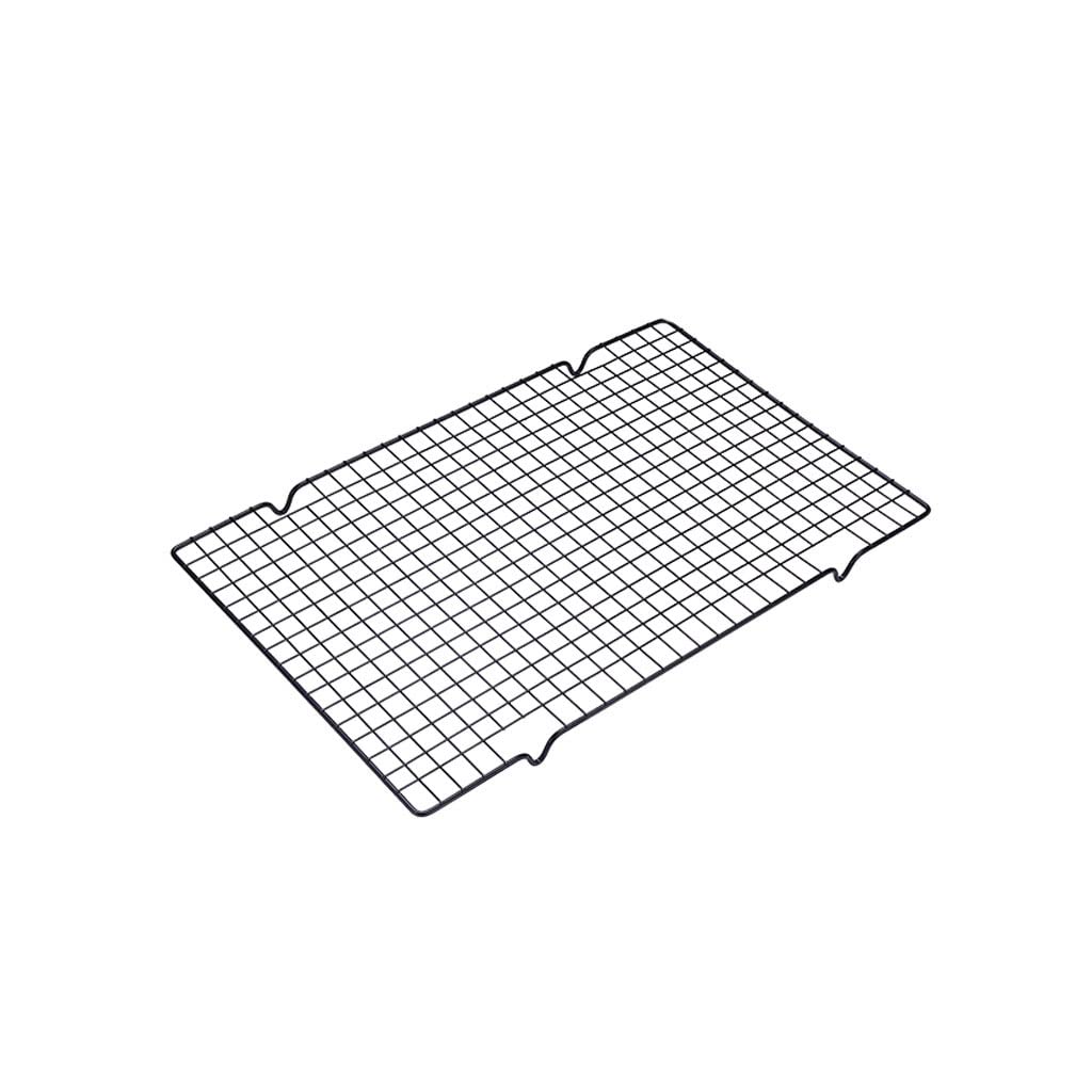 Dos estantes de enfriamiento en frío for Pasteles, Pan, Galletas, Secado en frío, Red for Pasteles, Estante de enfriamiento invertido for Hornear (Size : 40.5cm)