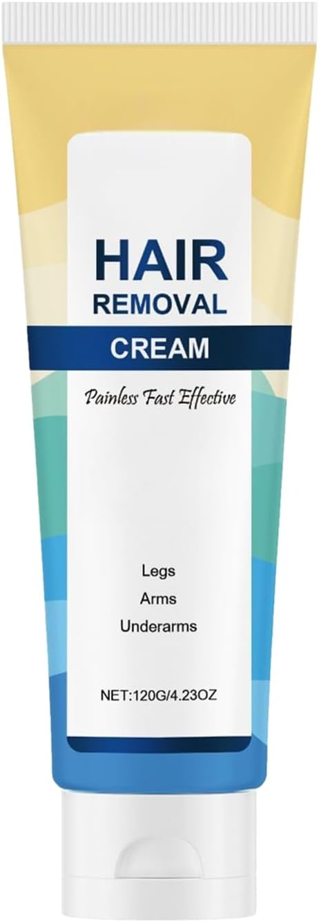 Pubic Hair Removal Cream,120g Leg Depilatory,Depilatory Cream | for Women Men Private Area Bikini Line Inner Thighs Legs