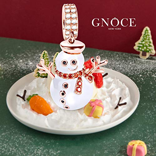 Image of GNOCE Christmas Charm Sterling Silver Pendant Bead