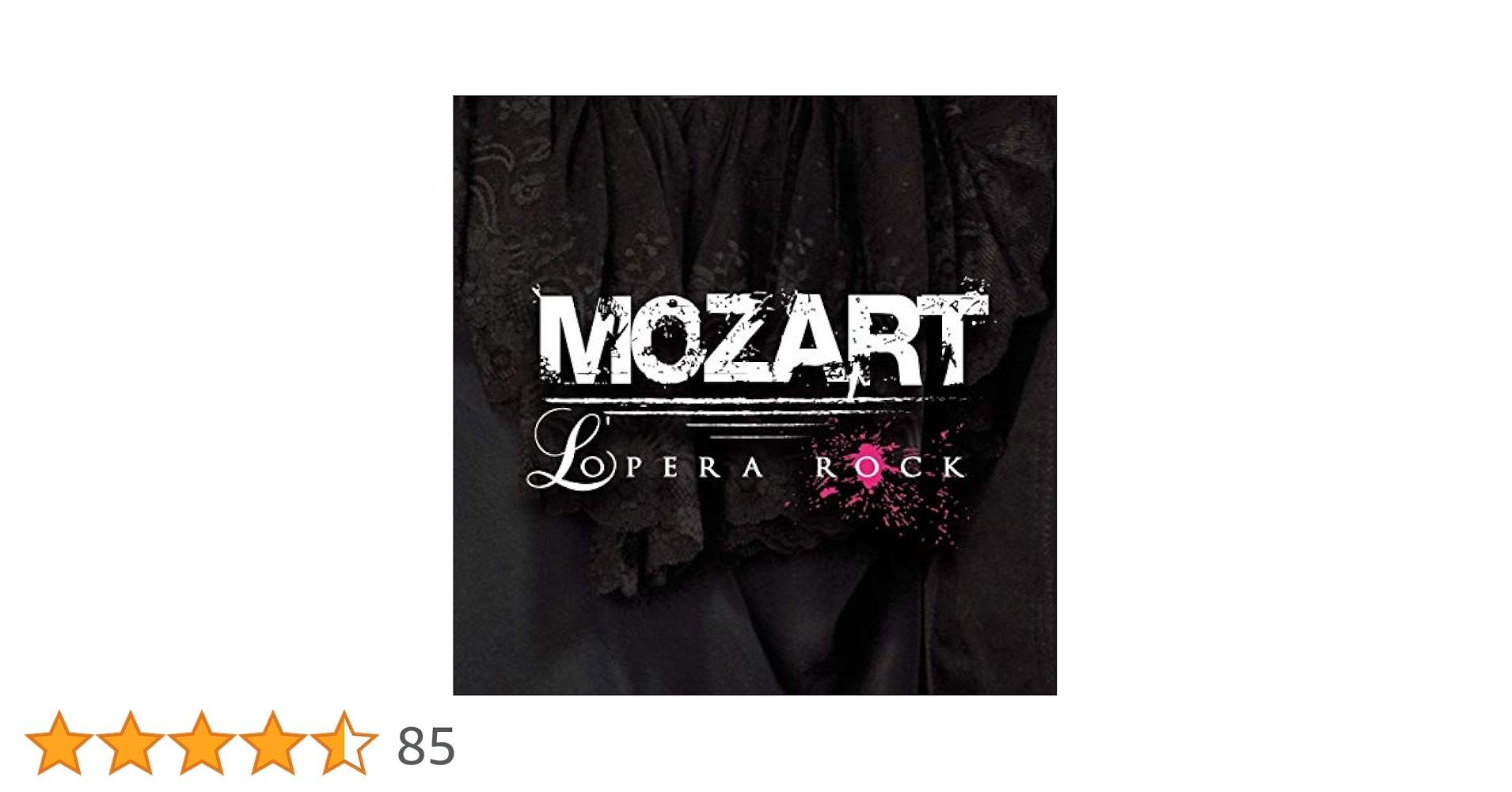 L'Opera Rock Mozart CDセット ルージュ・インディゴ Amazon.co.jp: MOZART L'opera Rock: ミュージック