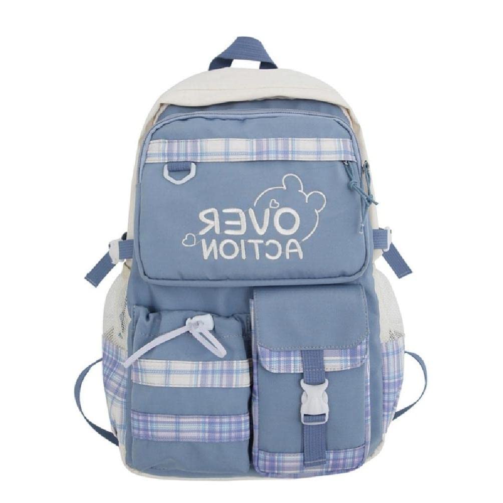 Sac à dos grande capacité en nylon résistant avec compartiment ordinateur - 8