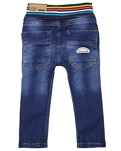 Boys Jogg Jeans with Striped Waistband, Sizes 2-72