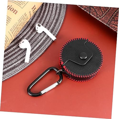 Housse de cuir pour écouteurs élégante et robuste noire - 7