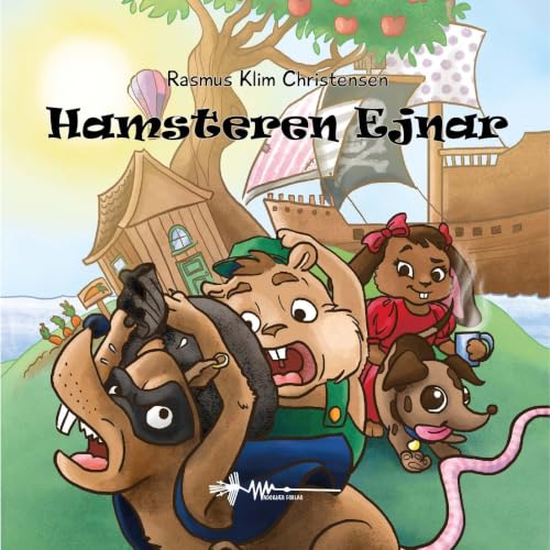 Diseño de la portada del título Hamsteren Ejnar