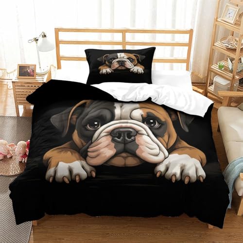 Linge de lit microfibre super douce 3D taies d'oreiller