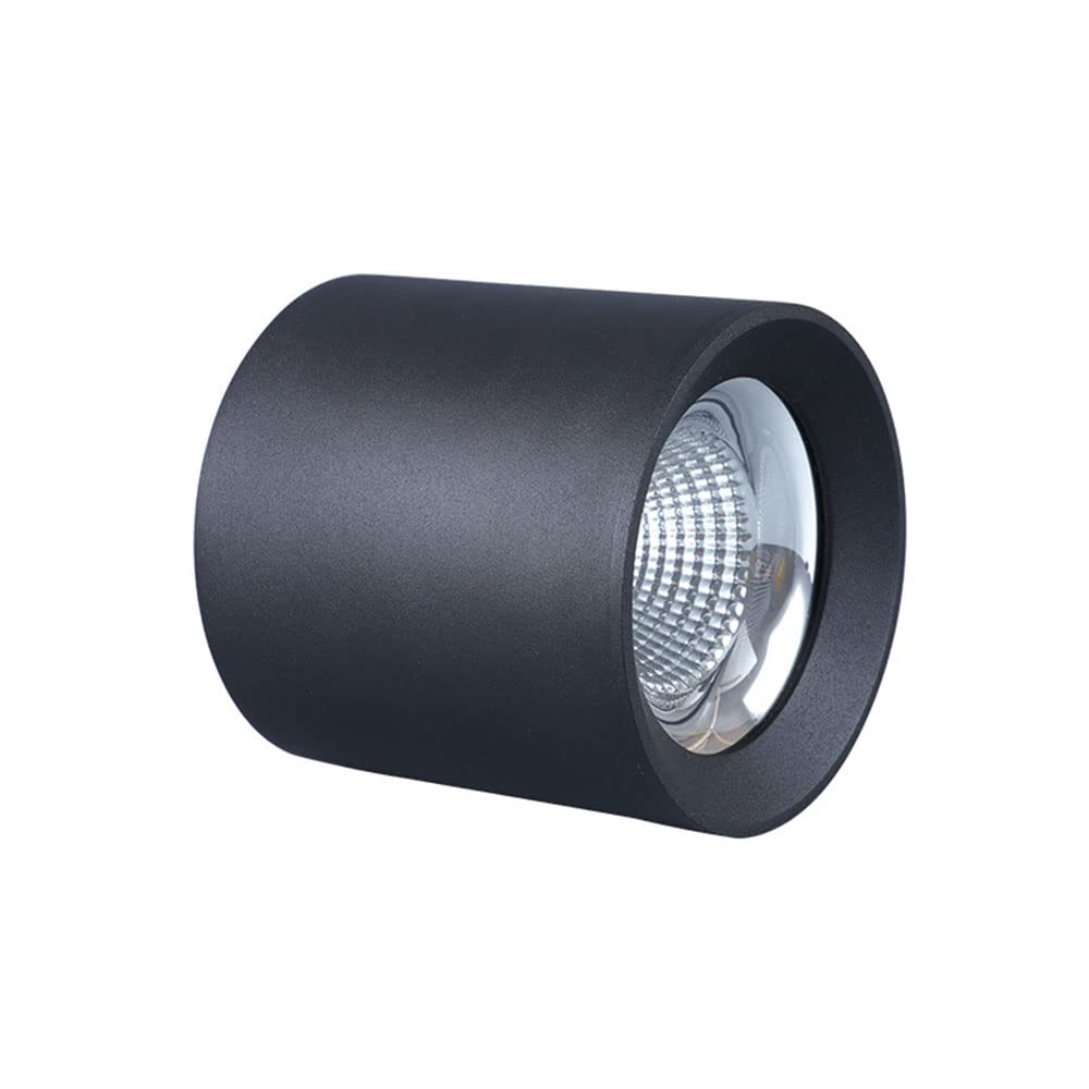 Plafonnier aluminium LED robuste style Nordic pour salon élégant