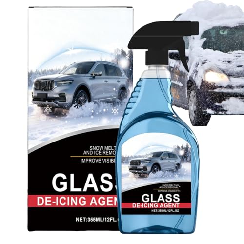 Empêcher le regel du givre sur pare-brise avec cet aérosol 355 ml