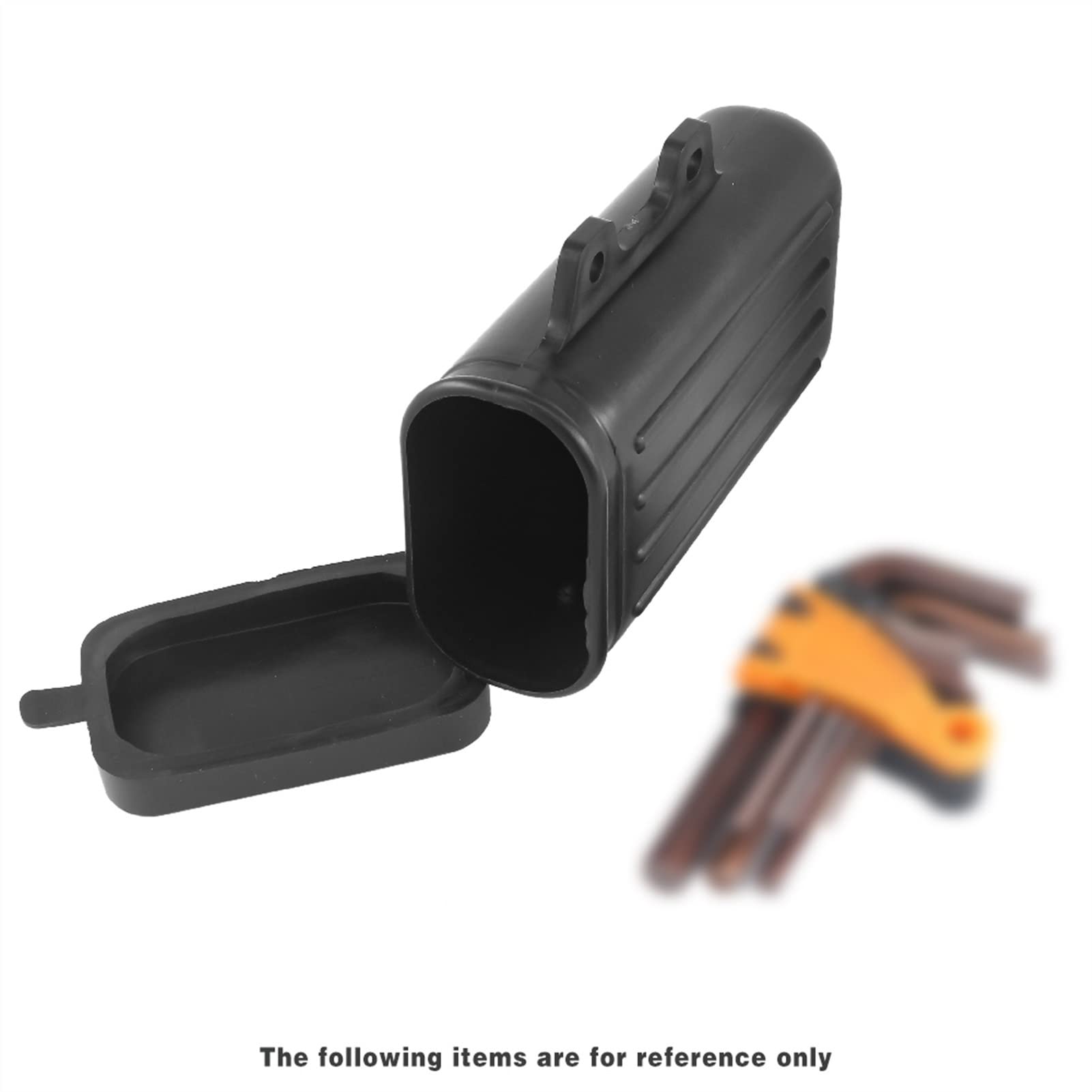 Récipient en Plastique De Bouteille De Support De Boîte À Outils De Moto pour Suzuki DR250 DR200 Djebel TW200 TW225 TW 200 225 Moto Accessoires