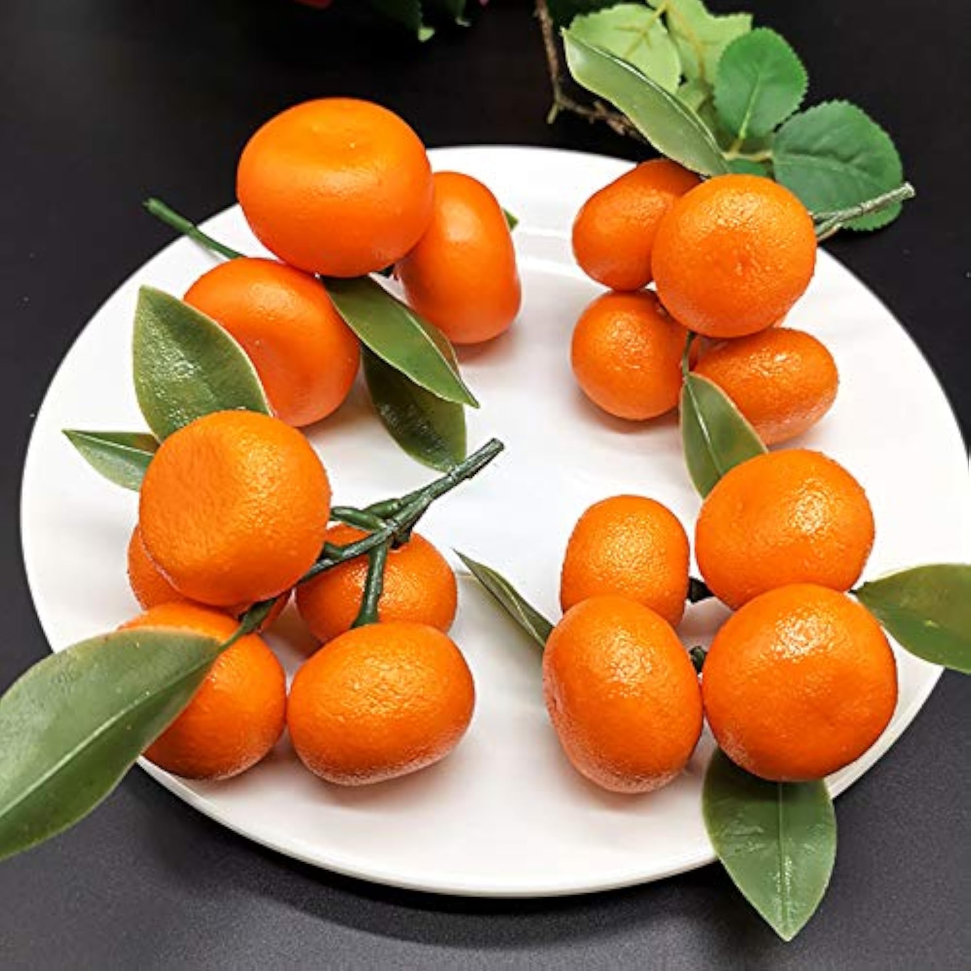 Artificial Tangerine Lifelike Realistic Faux Oranges