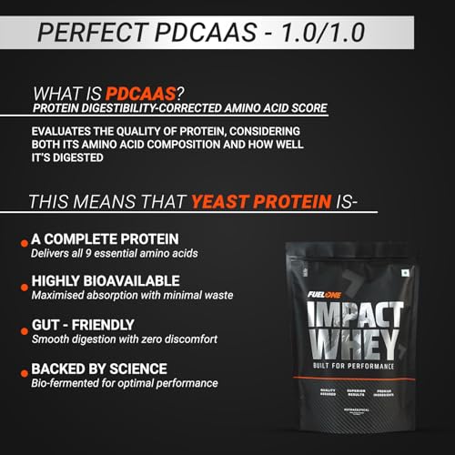 FUELONE Impact Whey Protein, Chocolate, 1kg 997.9 g - Image 7