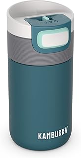 Kambukka Etna kubek termiczny 3 w 1 z pokrywką i technologią Snapclean® - 300 ml - Deep Teal