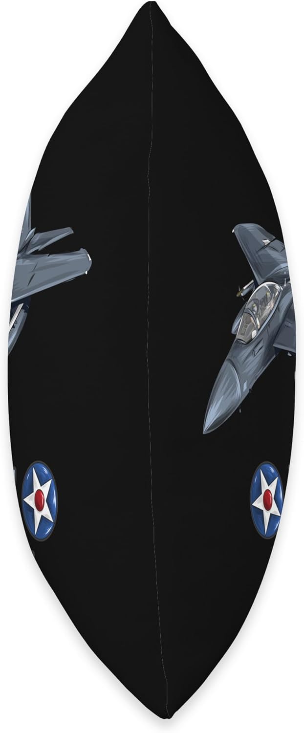 American Air Force Aircraft Fighter F15 Eagle Gift Throw Pillow