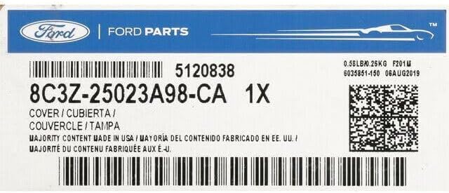 Ford 8C3Z-25023A98-CA - COVER - COWL TOP PAN