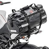 Dimensioni: Larghezza 59cm, altezza 33cm, profondità 33cm, capacità 50l. Dry bag realizzato in resistente Tarpaulin PVC, assolutamente impermeabile. L'adattatore a clip consente il fissaggio di borse Bagtecs aggiuntive per aumentare il volume