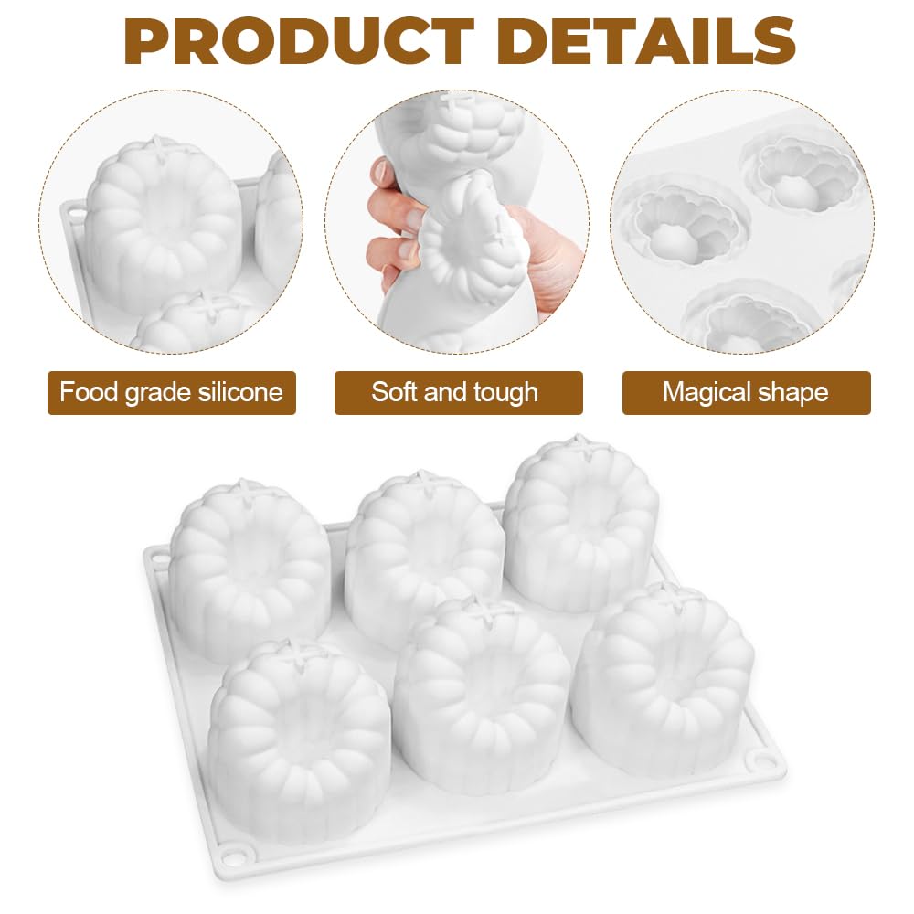 Moule Silicone 6 Cavités En Forme De Framboise - Pour Mousse Au Chocolat, Pudding, Glace - Dimensions 20x17x5cm - Antiadhésif Et Réutilisable