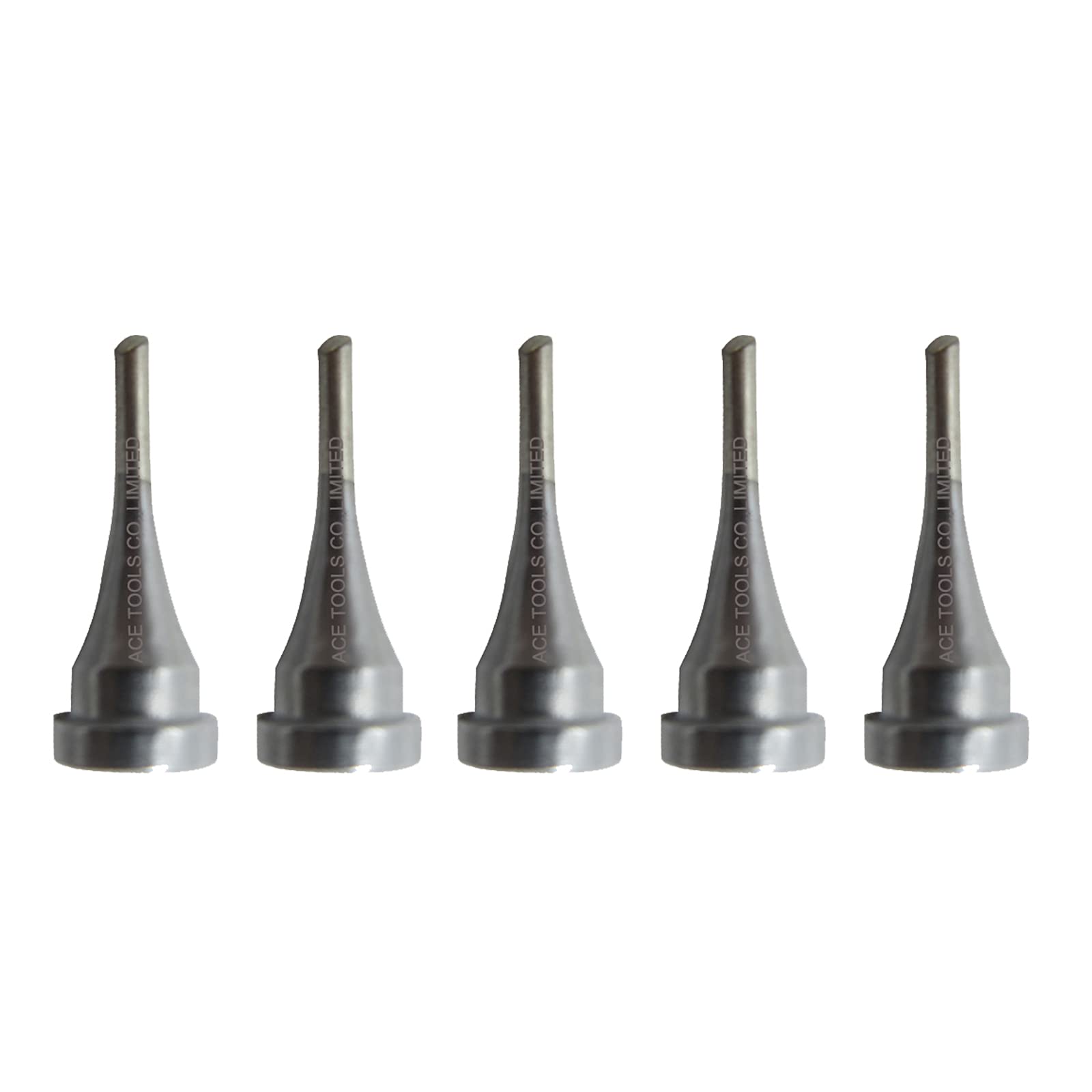 ACE Soldering Tips for WXP80 WSP80 WP80 WP120 MPR PE75 TCP12 TCP24 TCP42 TCPS WSFP8 WT1014 WSD81 WSD121 WSF81D8 WSF81D5 WS81 WSD80 WS80 Solder Iron Tip (5, LT4 (Bevel 0.047" / 1.2mm))