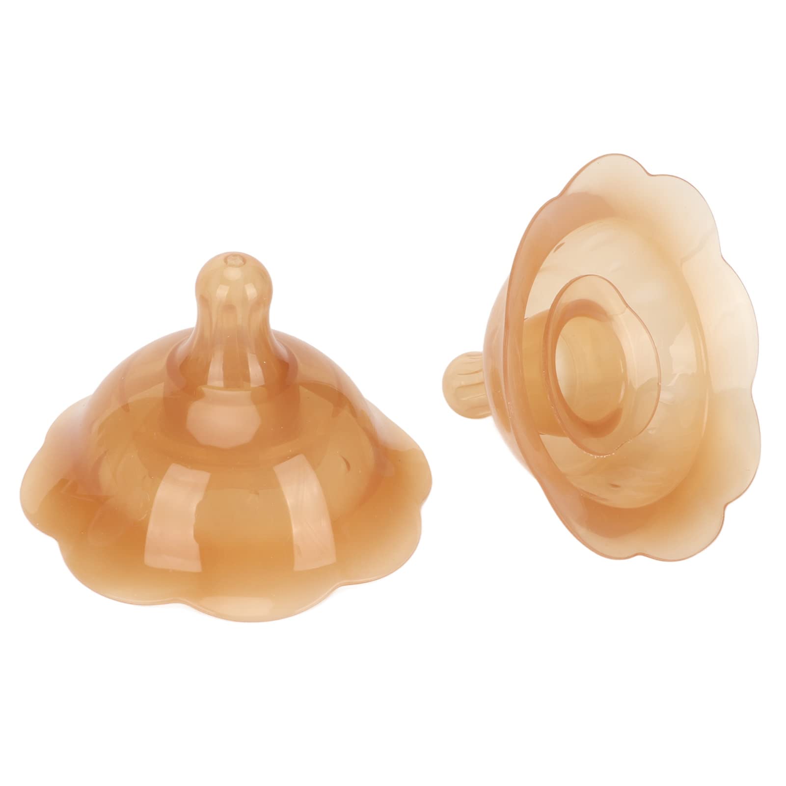 2 Pezzi Protezioni per Capezzoli in Silicone per Allattamento Neonato, Protezioni per Capezzoli per Allattamento Al Seno Doppia Ventosa Protezione per Protezioni per Capezzoli