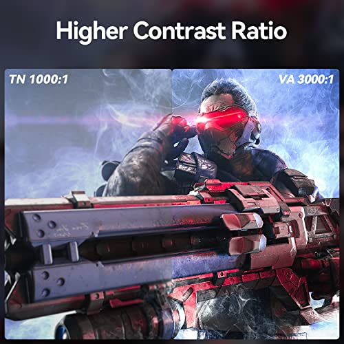 Innocn 25G1G 24.5" Gaming Monitor 165Hz / 144Hz 1920 X 1080P Fhd 1Ms Freesync G-Sync Compatible Hdmi Displayport Eye Care Ultra Thin Led Computer Pc Gaming Monitor, Vesa Mountable, Black #TOP2