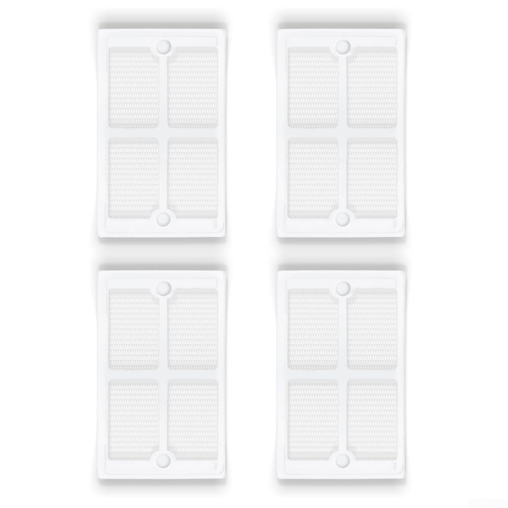 Filtro HEPA per serbatoio delle acque reflue ECOVACS Deebot X8 & T80 – Confezione da 4 ABS + panno filtrante