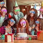 Hxezoc 15 Pack Light Up Glasses Glow in The Dark LED Glasses, 80s 90s Party Favors Plastic Glasses For Kids Adults Neon Party Sunglasses, Birthday Wedding Concerts Carnival School Party Supplies - Image 5