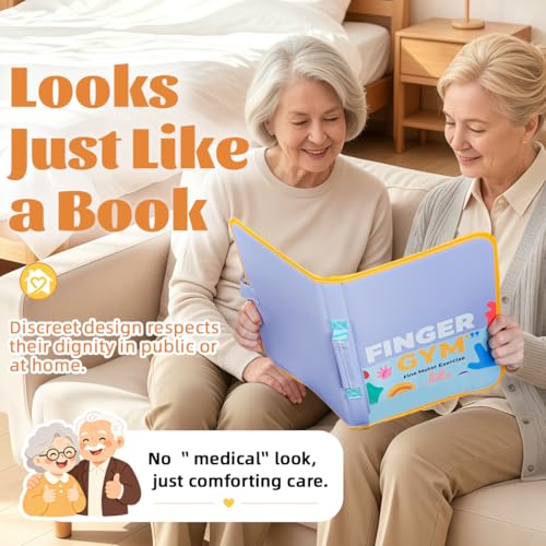EHUELDER Fidget Folder for Adults with Dementia - Portable Sensory Busy Board for Seniors - Waterproof Activity Blanket for Restless Hands - Dignified Memory Care Gift for Dexterity - Image 5