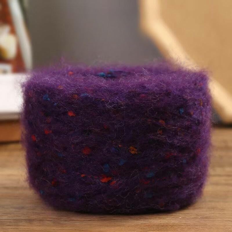 4/6/8/10 Piezas de Hilo de Lana de 100 g, Suave y Colorido, para Tejer a Mano, para Tejer suéteres, Bufandas, Gorros y chales de Ganchillo