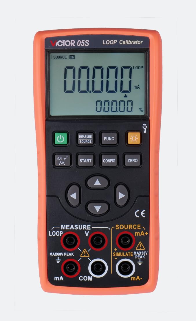 Signal generator loop calibrator Ruoshui 05+ testeur courant 4-20ma - 8