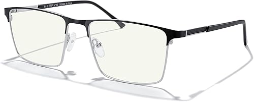 Miniatura 8 de MERRY'S Gafas de bloqueo de luz azul para hombre, gafas de lectura vintage para computadora para hombre